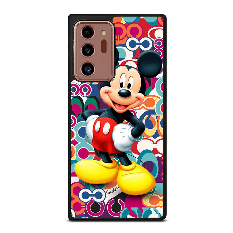 COACH NEW YORK MICKEY MOUSE CUTE Samsung Galaxy Note 20 Ultra Case Cover