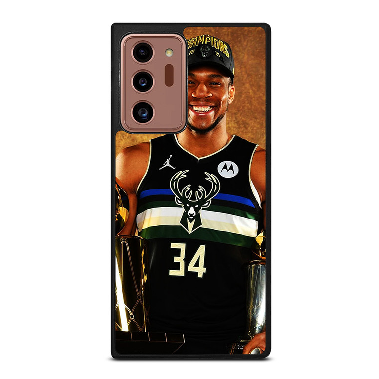 GIANNIS ANTETOKOUNMPO BUCKS 34 Samsung Galaxy Note 20 Ultra Case Cover