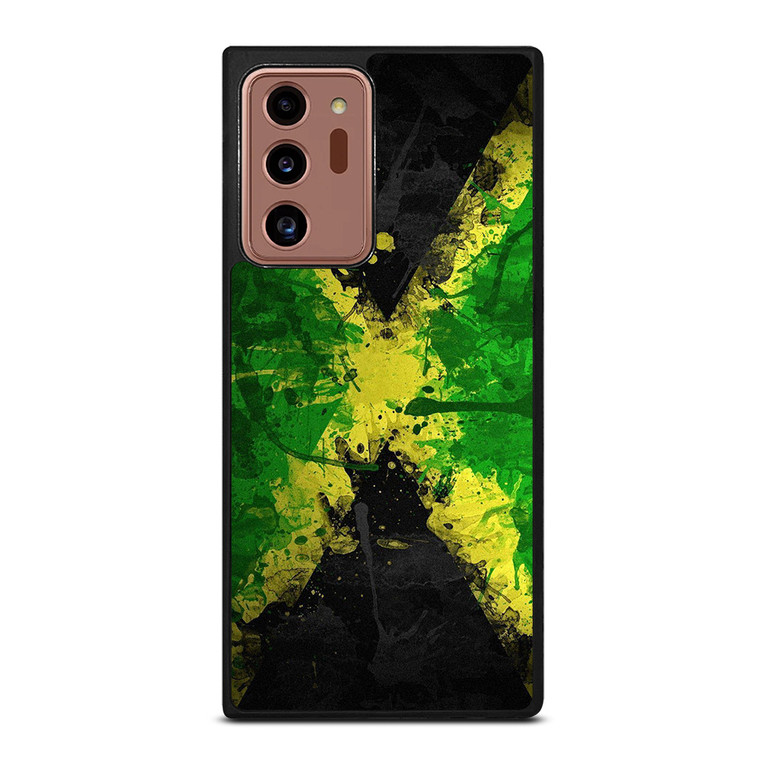 JAMAICAN FLAG SPLASH Samsung Galaxy Note 20 Ultra Case Cover