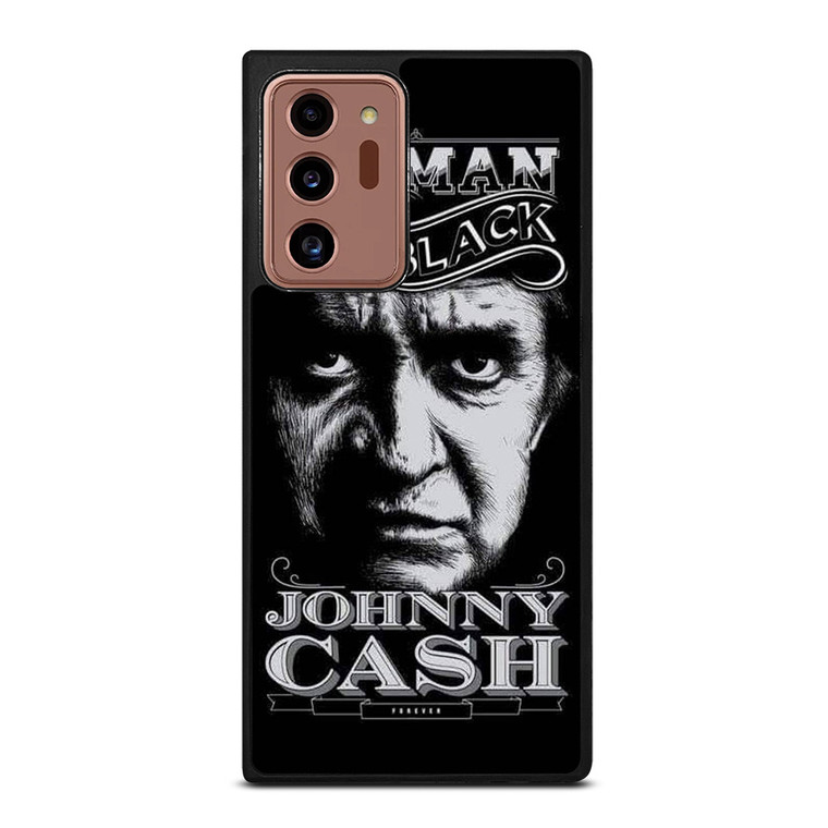 JOHNNY CASH MAN IN BLACK Samsung Galaxy Note 20 Ultra Case Cover