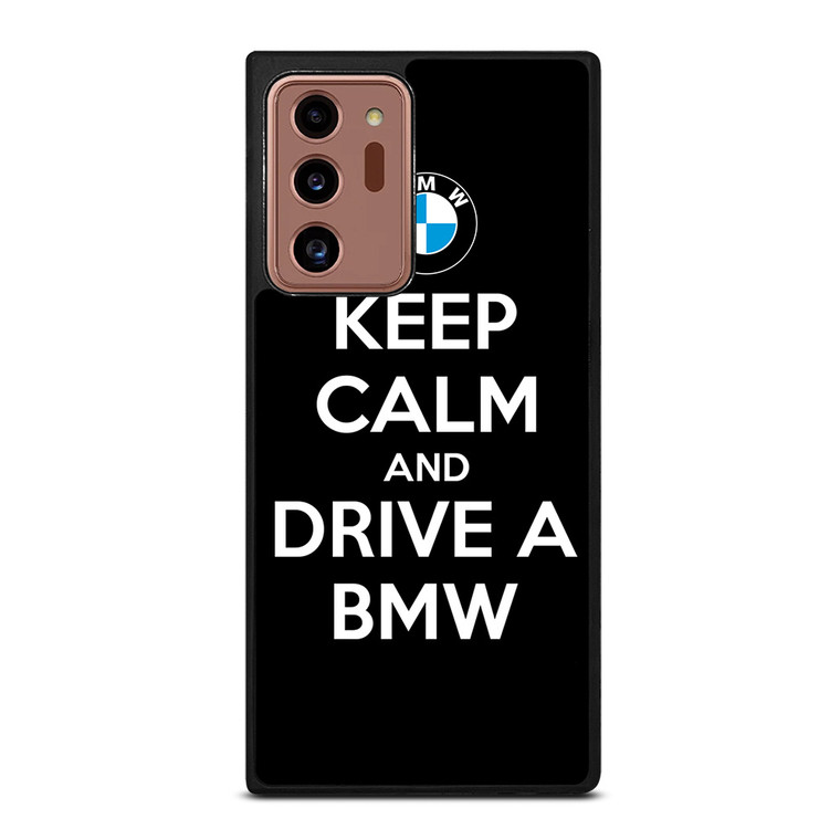KEEP CALM AND DRIVE BMW Samsung Galaxy Note 20 Ultra Case Cover