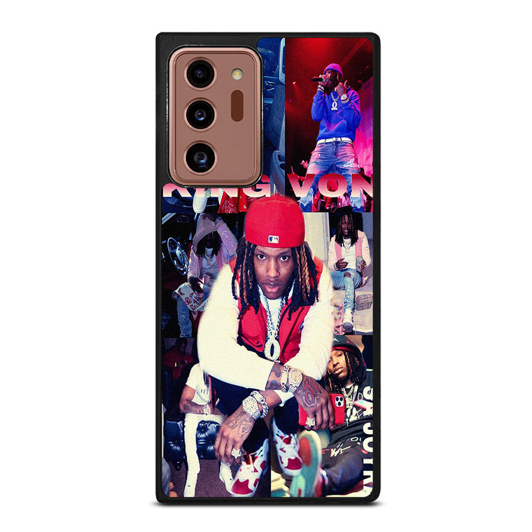 KING VON RAPPER Samsung Galaxy Note 20 Ultra Case Cover KING VON RAPPER Samsung Galaxy Note 20 Ultra Case Cover