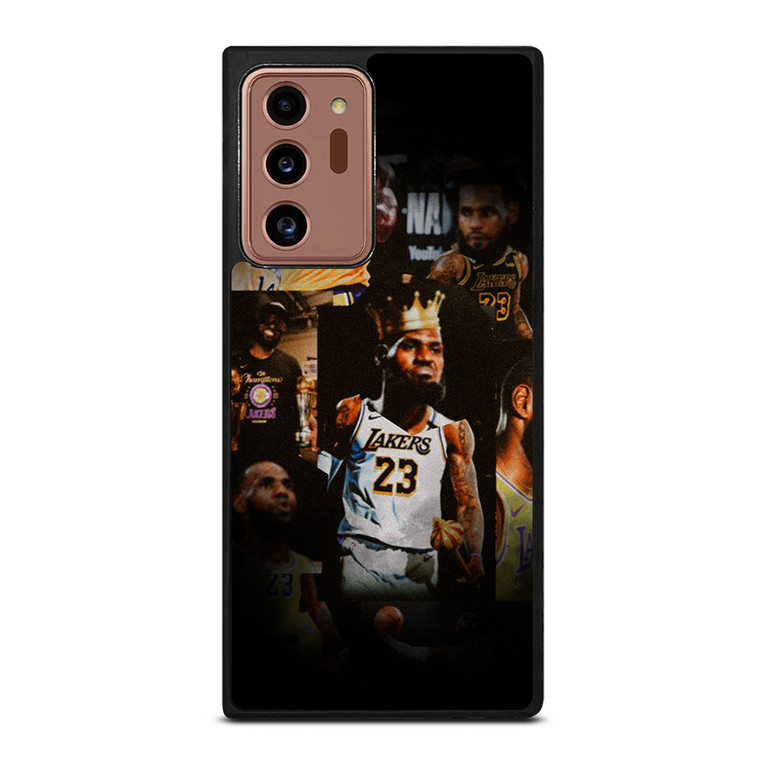 LEBRON JAMES LAKERS COLLAGE Samsung Galaxy Note 20 Ultra Case Cover LEBRON JAMES LAKERS COLLAGE Samsung Galaxy Note 20 Ultra Case Cover