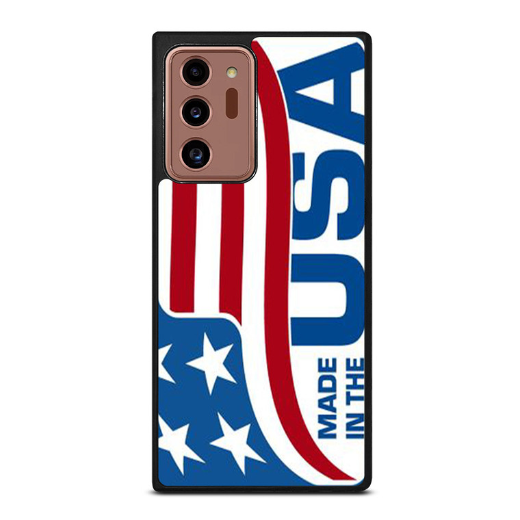 MADE IN USA LOGO Samsung Galaxy Note 20 Ultra Case Cover