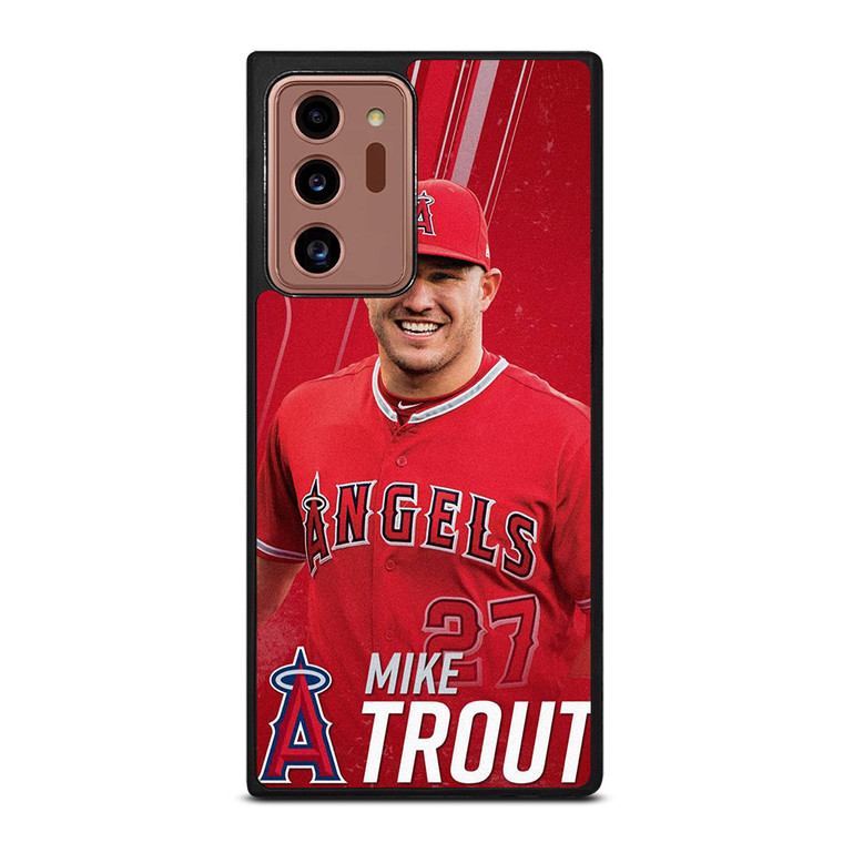 MIKE TROUT LOS ANGELES ANGELS BASEBALL 2 Samsung Galaxy Note 20 Ultra Case Cover