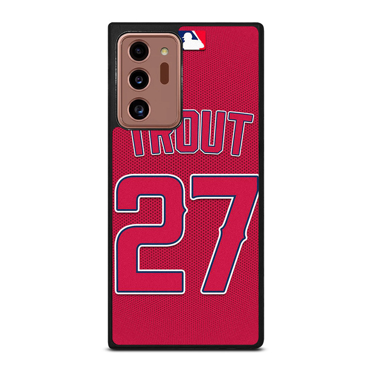 MIKE TROUT LOS ANGELES ANGELS MLB Samsung Galaxy Note 20 Ultra Case Cover