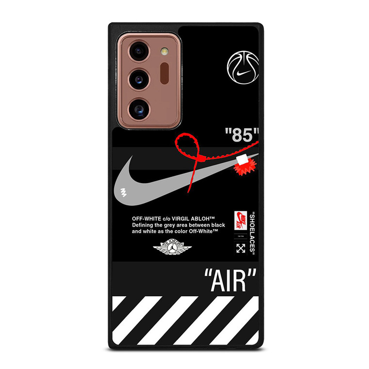 NIKE AIR JORDAN OFF WHITE STRIPES Samsung Galaxy Note 20 Ultra Case Cover