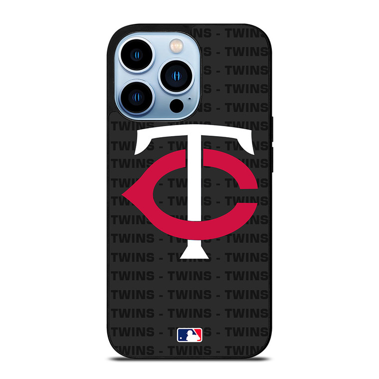 MINNESOTA TWINS BASEBALL BLACK iPhone 13 Pro Max Case Cover