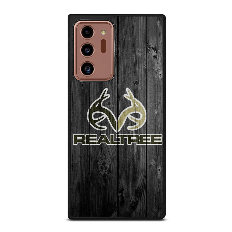 REALTREE WOODEN LOGO Samsung Galaxy Note 20 Ultra Case Cover