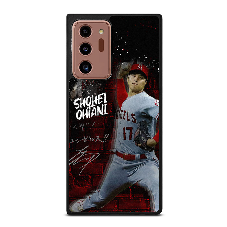 SHOHEI OHTANI LOS ANGELES ANGELS BASEBALL 2 Samsung Galaxy Note 20 Ultra Case Cover