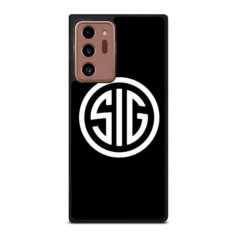 SIG SAUER FIREARMS LOGO Samsung Galaxy Note 20 Ultra Case Cover