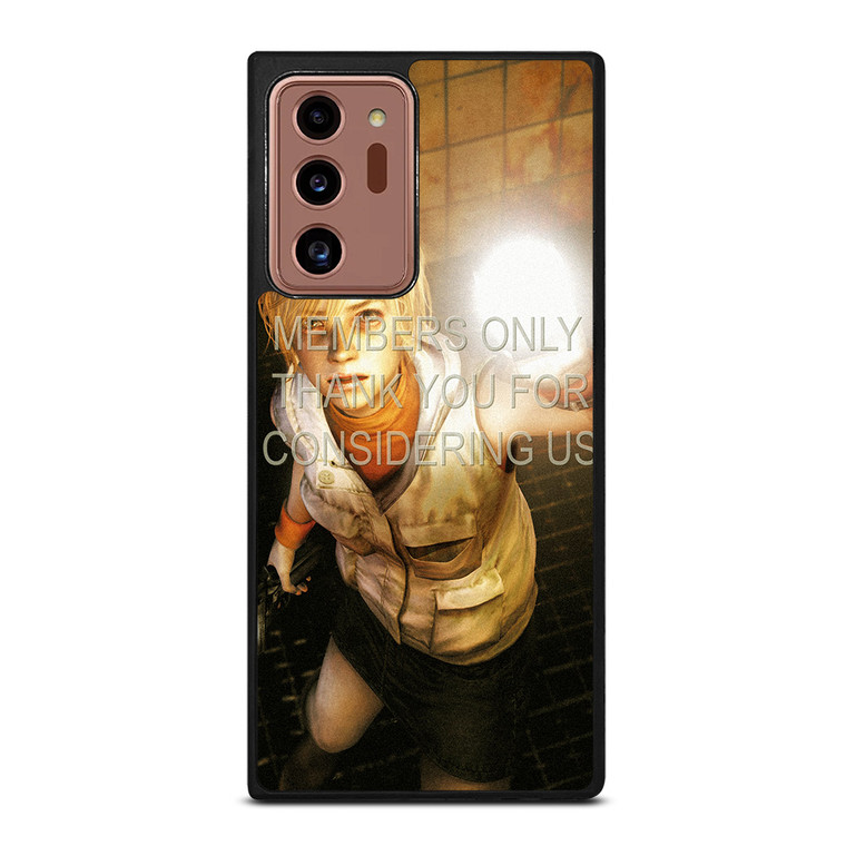SILENT HILL MEMBERS ONLY Samsung Galaxy Note 20 Ultra Case Cover