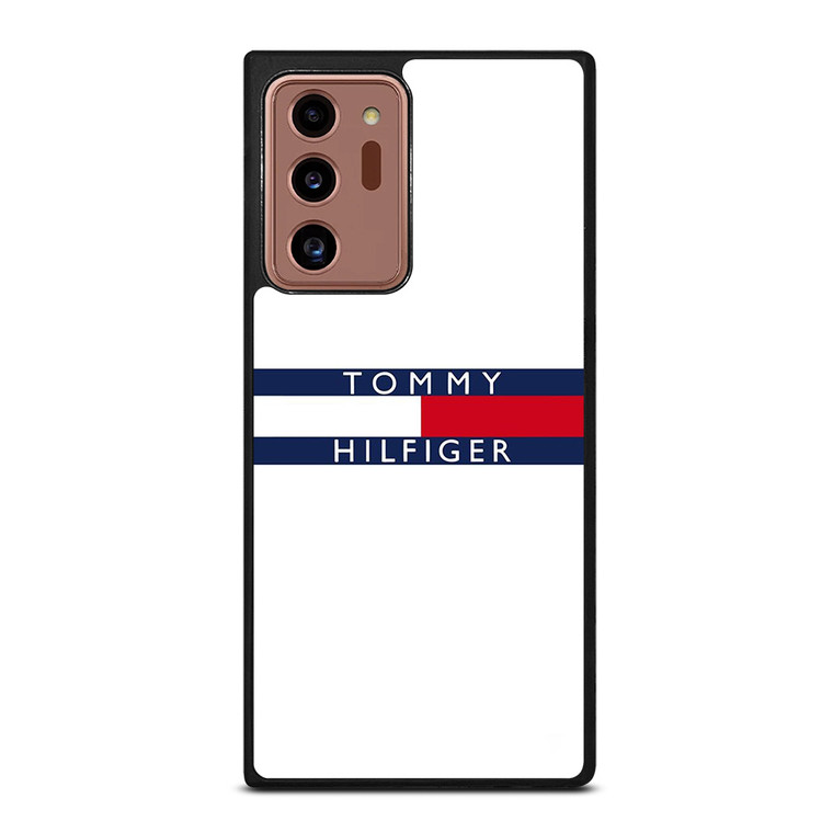 TOMMY HILFIGER WHITE Samsung Galaxy Note 20 Ultra Case Cover