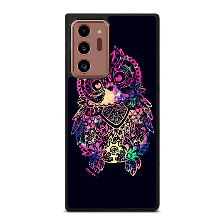 TRIBAL OWL ART Samsung Galaxy Note 20 Ultra Case Cover