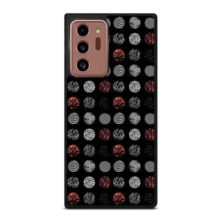 TWENTY ONE PILOTS BLURRYFACE PATTERN Samsung Galaxy Note 20 Ultra Case Cover