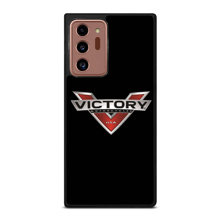 VICTORY MOTORCYCLES USA BLACK Samsung Galaxy Note 20 Ultra Case Cover