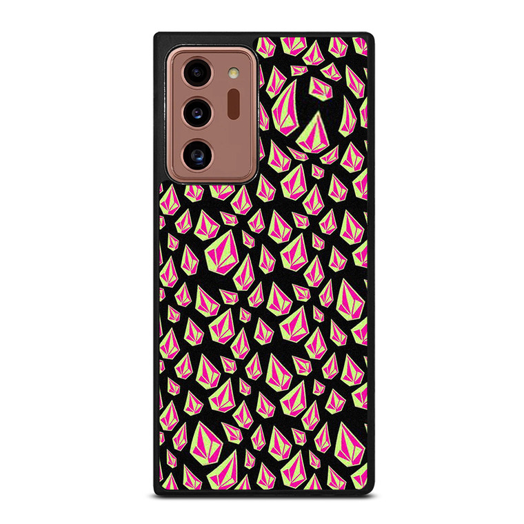 VOLCOM LOGO PATTERN Samsung Galaxy Note 20 Ultra Case Cover