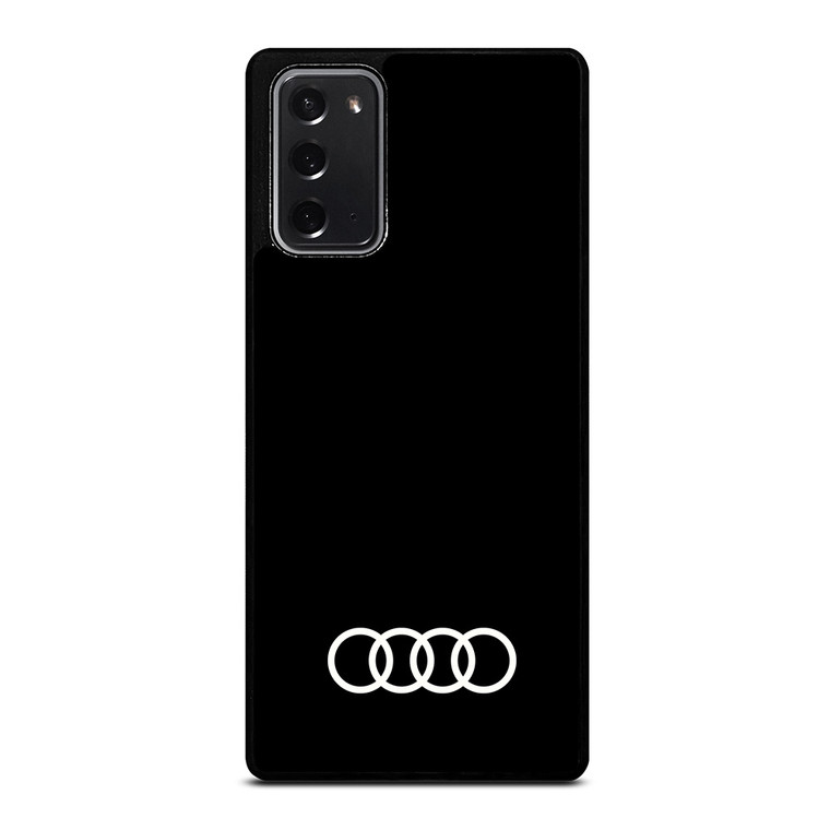 AUDI CAR LOGO BLACK Samsung Galaxy Note 20 Case Cover
