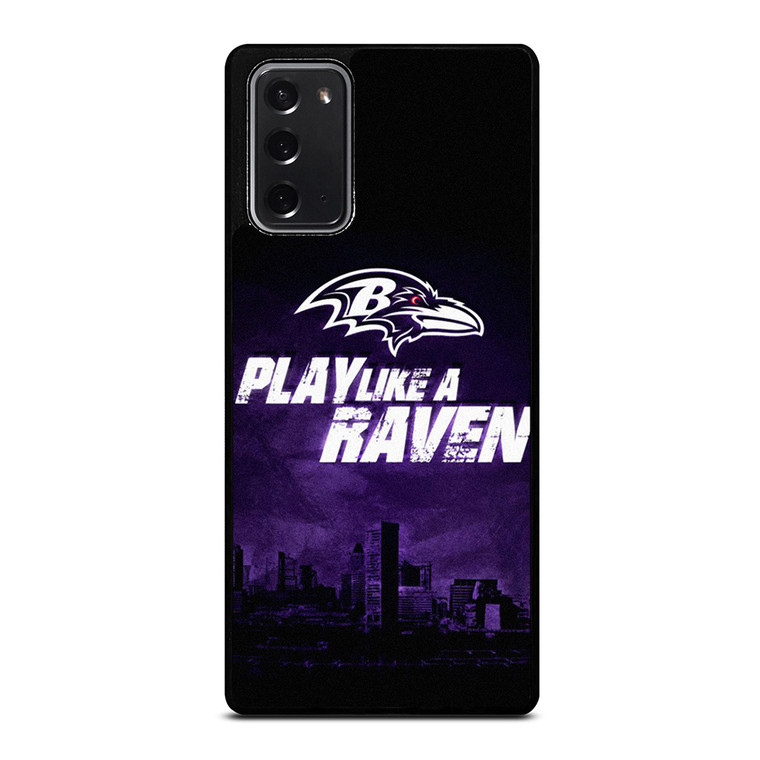 BALTIMORE RAVENS WORD Samsung Galaxy Note 20 Case Cover BALTIMORE RAVENS WORD Samsung Galaxy Note 20 Case Cover