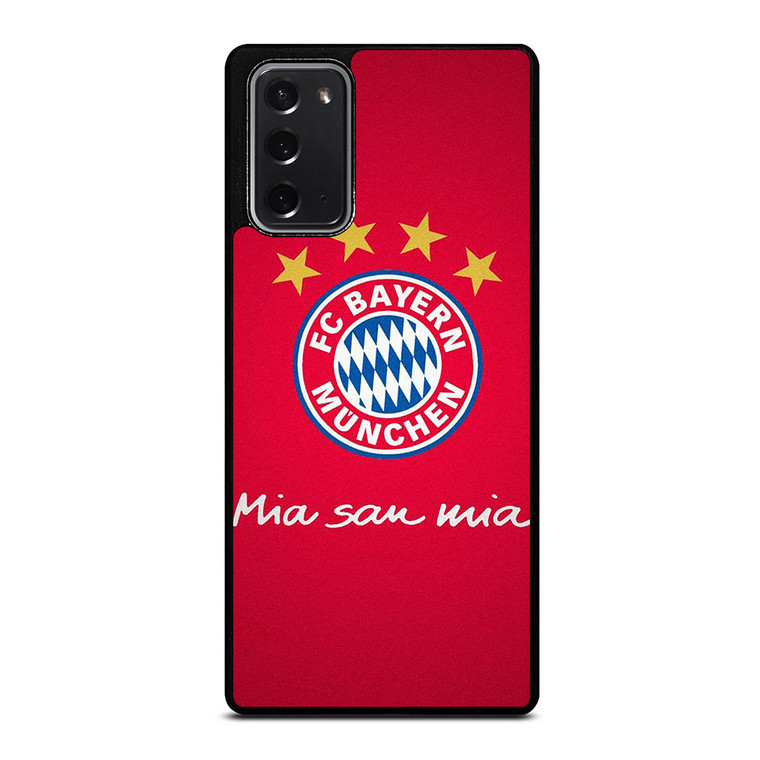 BAYERN MUNCHEN MIA SAN MIA Samsung Galaxy Note 20 Case Cover