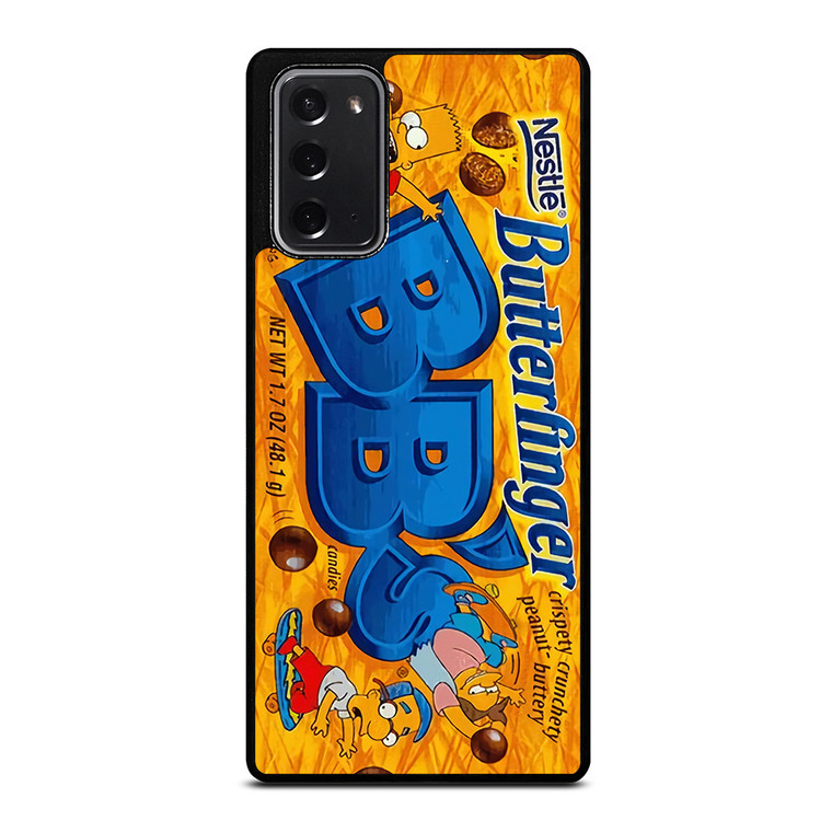 BUTTERFINGER CANDY X THE SIMPSONS 2 Samsung Galaxy Note 20 Case Cover BUTTERFINGER CANDY X THE SIMPSONS 2 Samsung Galaxy Note 20 Case Cover