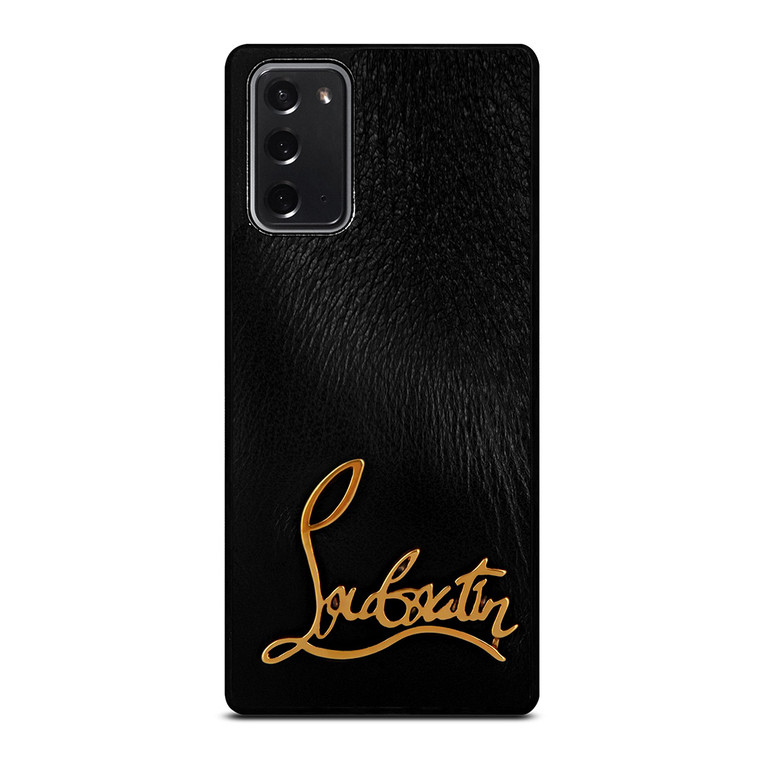 CHRISTAN LOUBOUTIN BLACK Samsung Galaxy Note 20 Case Cover