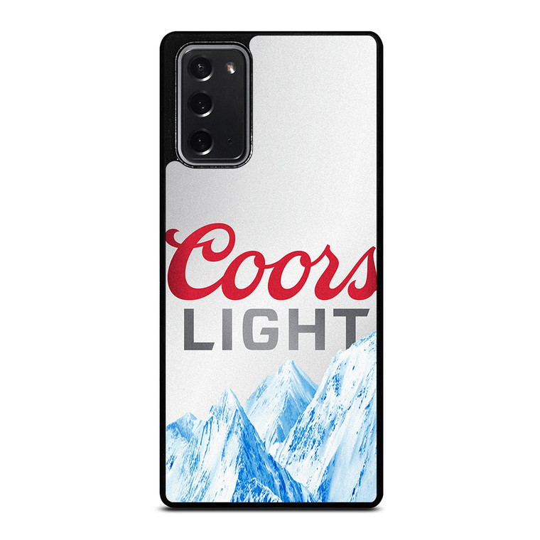 COORS LIGHT ICED BEER Samsung Galaxy Note 20 Case Cover