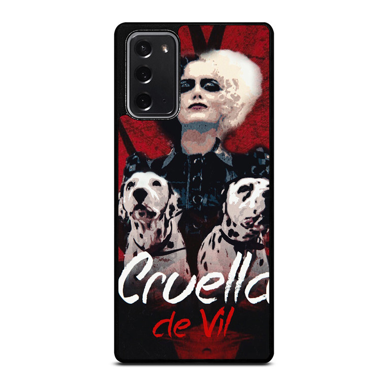 DISNEY CRUELLA DE VIL DALMATIAN Samsung Galaxy Note 20 Case Cover
