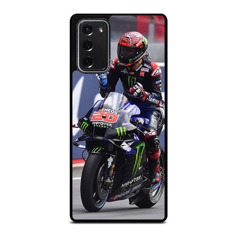 FABIO QUARTARARO MOTO GP Samsung Galaxy Note 20 Case Cover