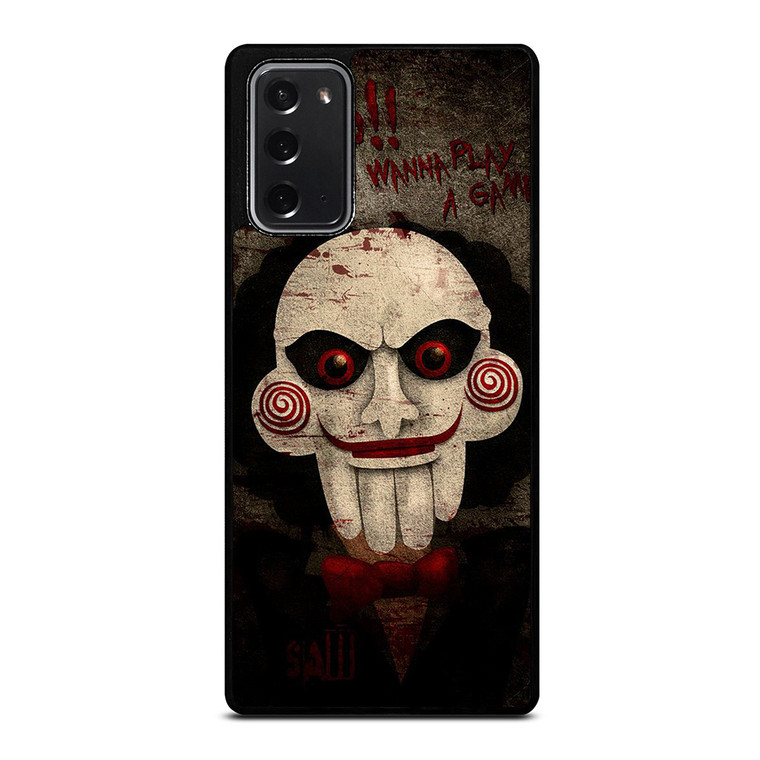 JIGSAW MOVIES I WANNA PLAY A GAME Samsung Galaxy Note 20 Case Cover