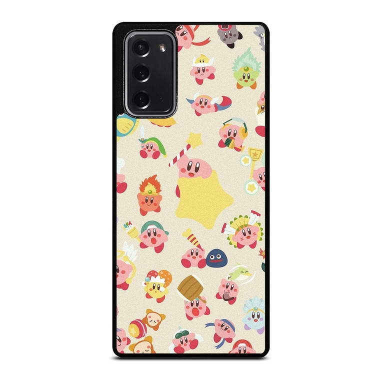 KIRBY CUTE PATTERN Samsung Galaxy Note 20 Case Cover KIRBY CUTE PATTERN Samsung Galaxy Note 20 Case Cover