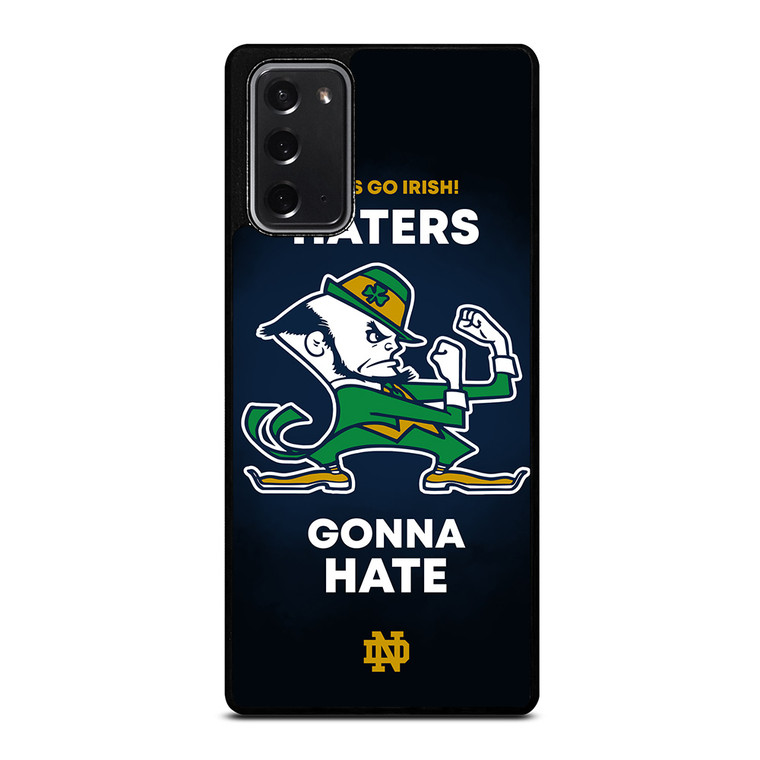 LETS GO IRISH NOTRE DAME FIGHTING Samsung Galaxy Note 20 Case Cover LETS GO IRISH NOTRE DAME FIGHTING Samsung Galaxy Note 20 Case Cover