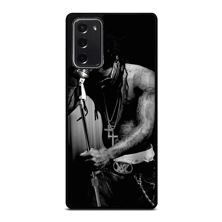 LIL WAYNE BLACK WHITE Samsung Galaxy Note 20 Case Cover LIL WAYNE BLACK WHITE Samsung Galaxy Note 20 Case Cover