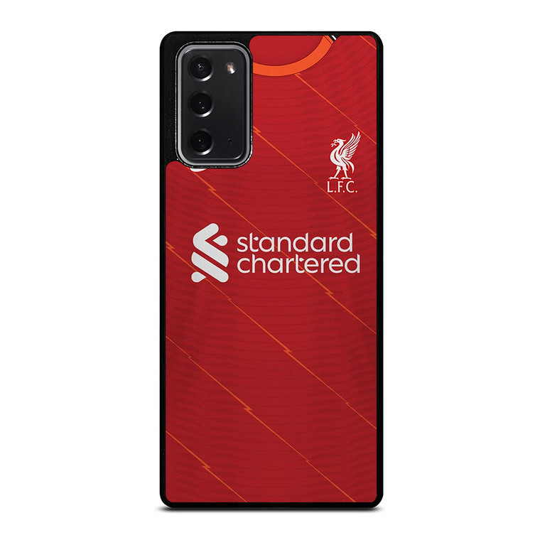LIVERPOOL JERSEY HOME 2021 Samsung Galaxy Note 20 Case Cover LIVERPOOL JERSEY HOME 2021 Samsung Galaxy Note 20 Case Cover