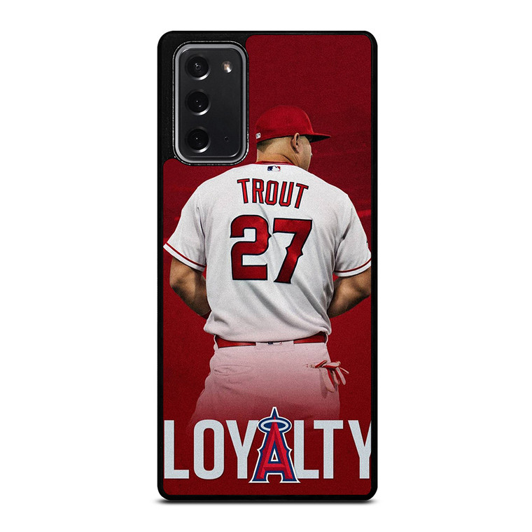 LOS ANGELES ANGELS MIKE TROUT 2 Samsung Galaxy Note 20 Case Cover