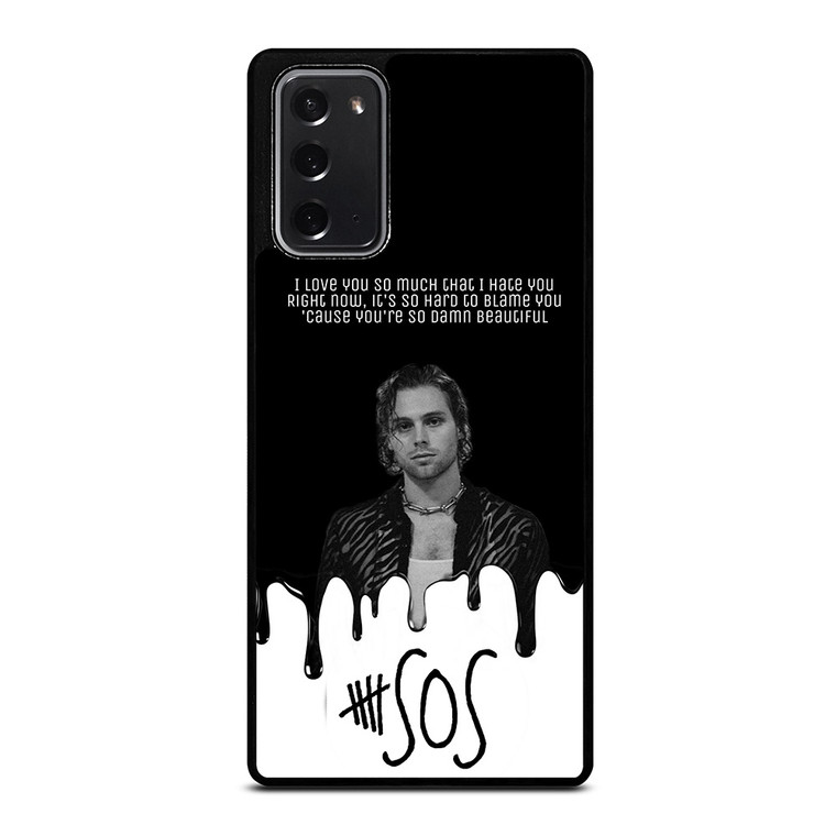 LUKE HEMMINGS 5 SECONDS OF SUMMER QUOTES Samsung Galaxy Note 20 Case Cover