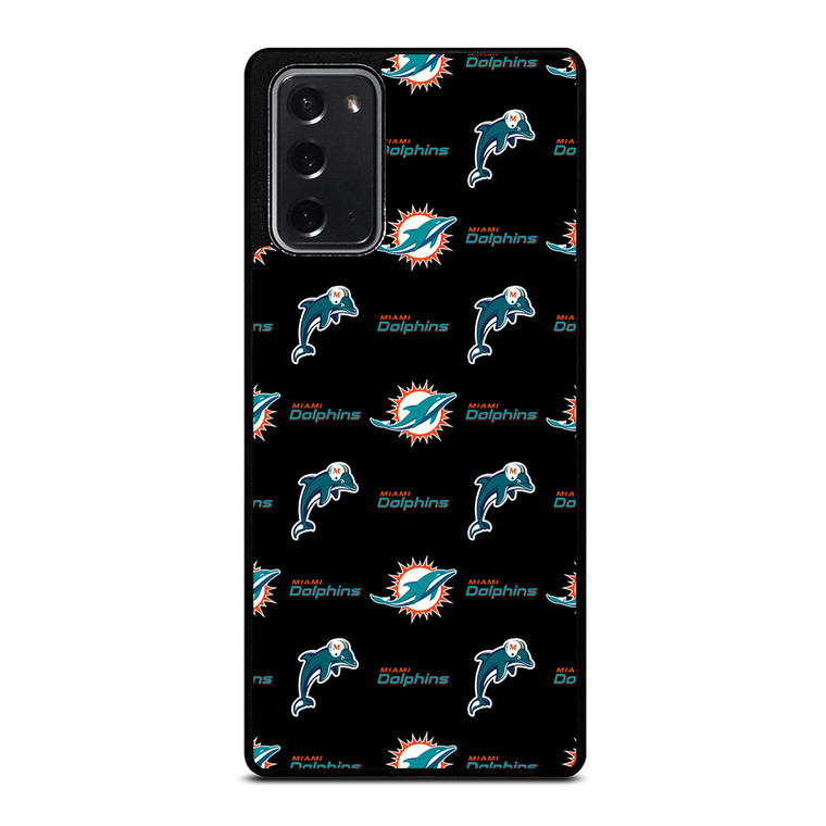 MIAMI DOLPHINS FOOTBALL PATTERN Samsung Galaxy Note 20 Case Cover