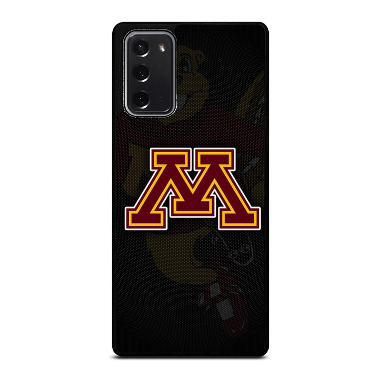 MINNESOTA GOLDEN GOPHER ICON Samsung Galaxy Note 20 Case Cover MINNESOTA GOLDEN GOPHER ICON Samsung Galaxy Note 20 Case Cover