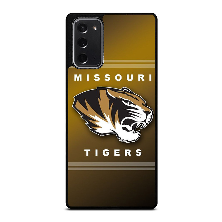 MISSOURI TIGERS FOOTBALL ICON Samsung Galaxy Note 20 Case Cover