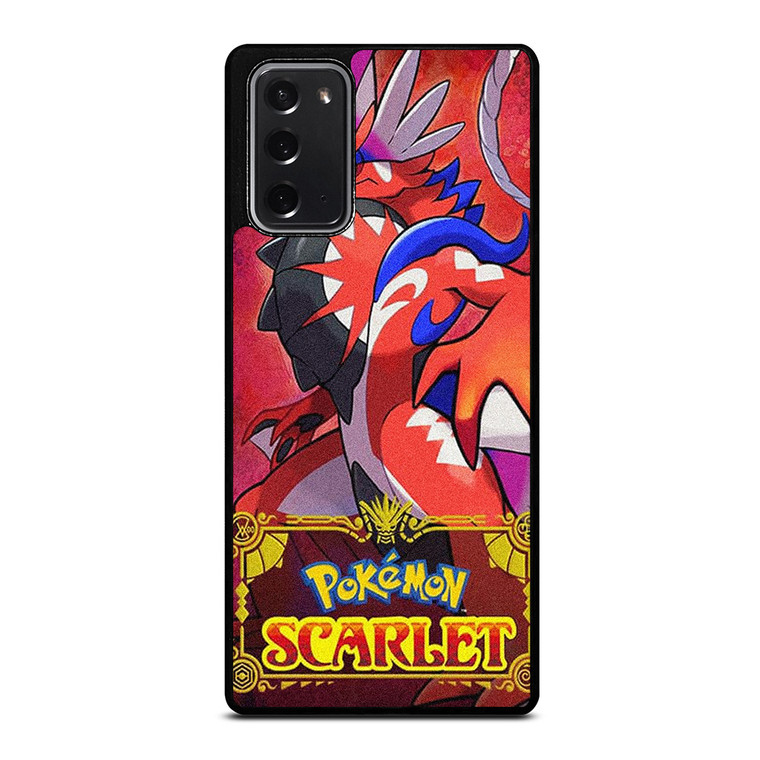 POKEMON SCARLET Samsung Galaxy Note 20 Case Cover