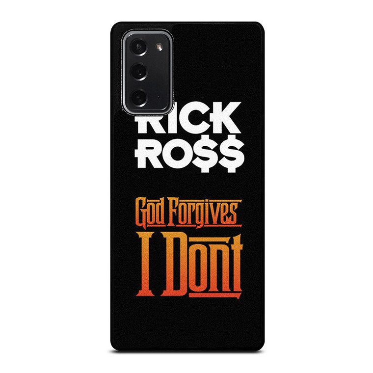 RICK ROSS GOD FORGIVES I DONT Samsung Galaxy Note 20 Case Cover