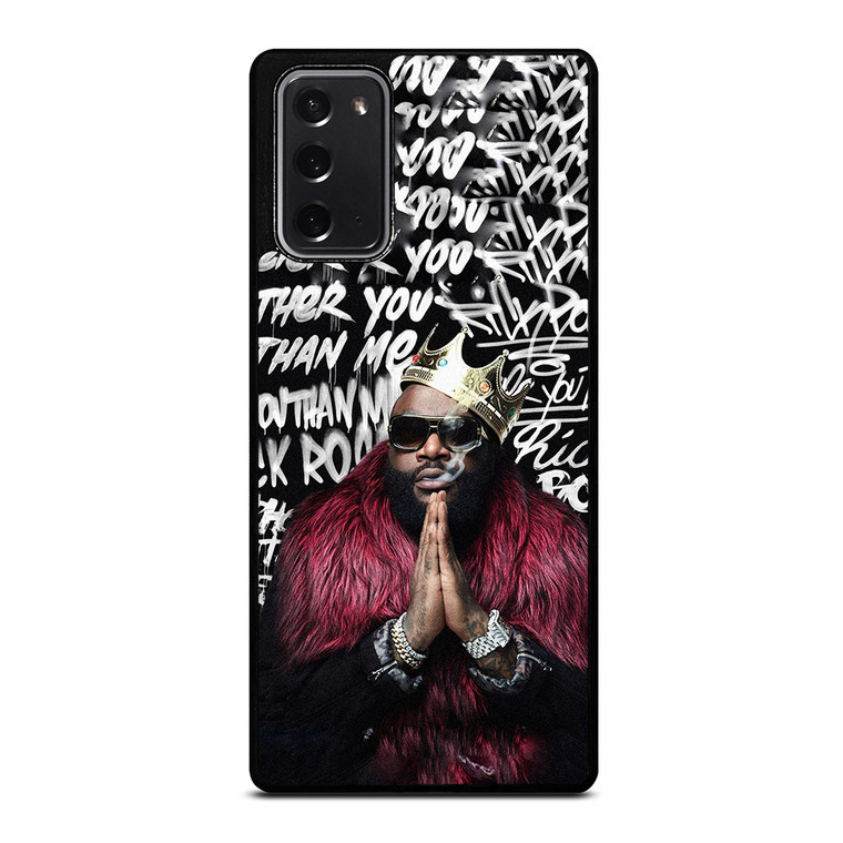 RICK ROSS RATHER YOU THAN ME Samsung Galaxy Note 20 Case Cover RICK ROSS RATHER YOU THAN ME Samsung Galaxy Note 20 Case Cover