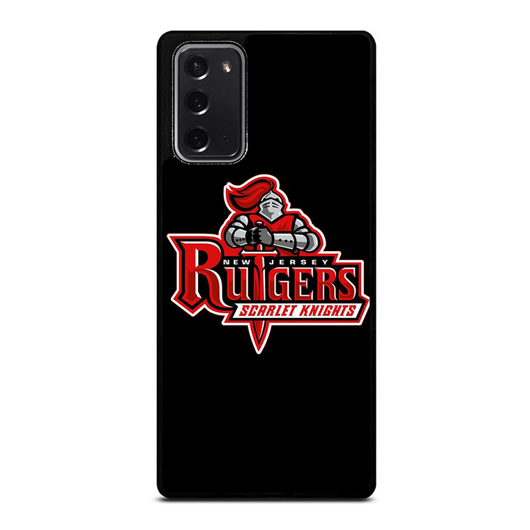 RUTGERS SCARLET KNIGHTS FOOTBALL LOGO Samsung Galaxy Note 20 Case Cover