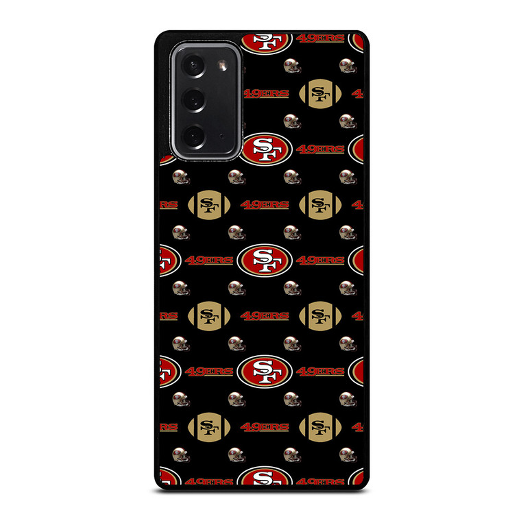 SAN FRANCISCO 49ERS FOOTBALL PATTERN Samsung Galaxy Note 20 Case Cover