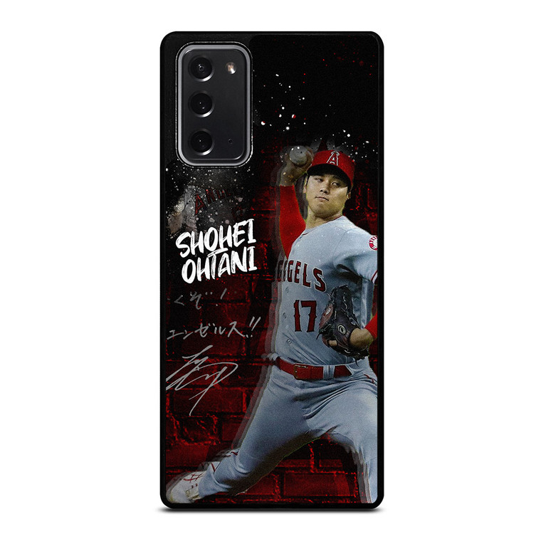 SHOHEI OHTANI LOS ANGELES ANGELS BASEBALL 2 Samsung Galaxy Note 20 Case Cover