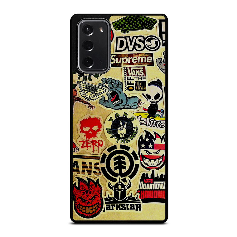 SKATEBOARDS BRAND BOMB Samsung Galaxy Note 20 Case Cover