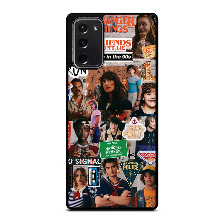 STRANGER THINGS AESTHETIC COLLAGE Samsung Galaxy Note 20 Case Cover