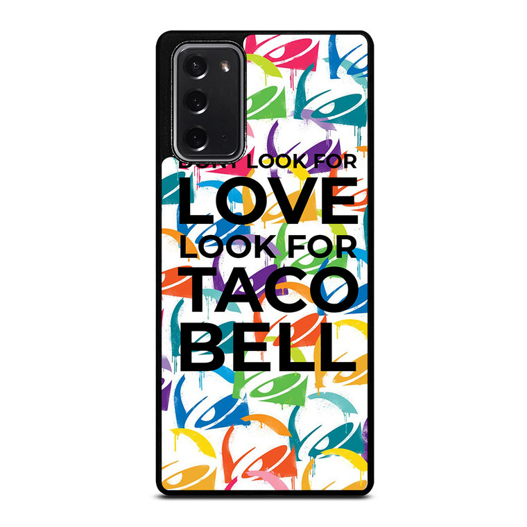 TACO BELL FUNNY QUOTES Samsung Galaxy Note 20 Case Cover