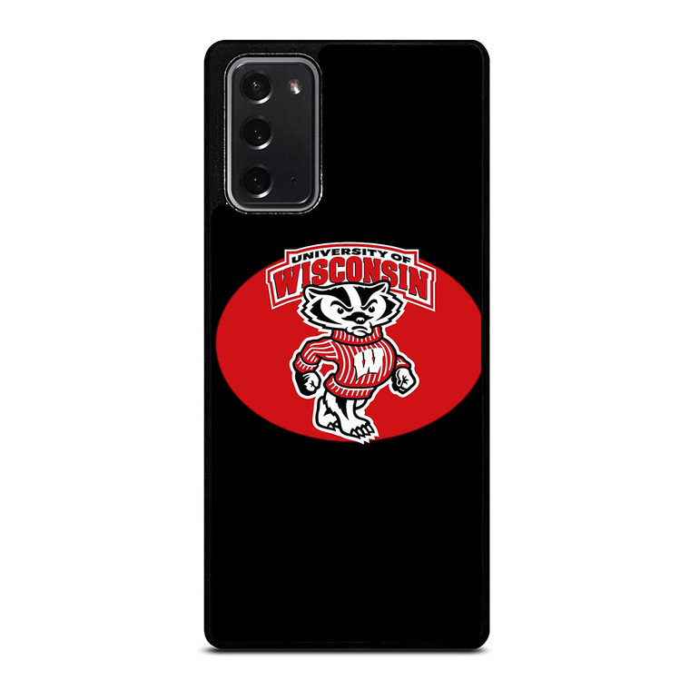 UNIVERSITY OF WISCONSIN ICON Samsung Galaxy Note 20 Case Cover