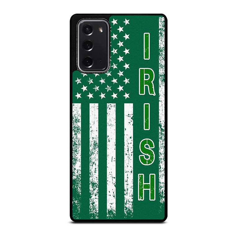 USA FLAG IRISH IRELAND Samsung Galaxy Note 20 Case Cover